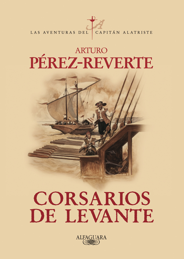Book 6 cover — Pirates of the Levant, Spanish Alfaguara edition
